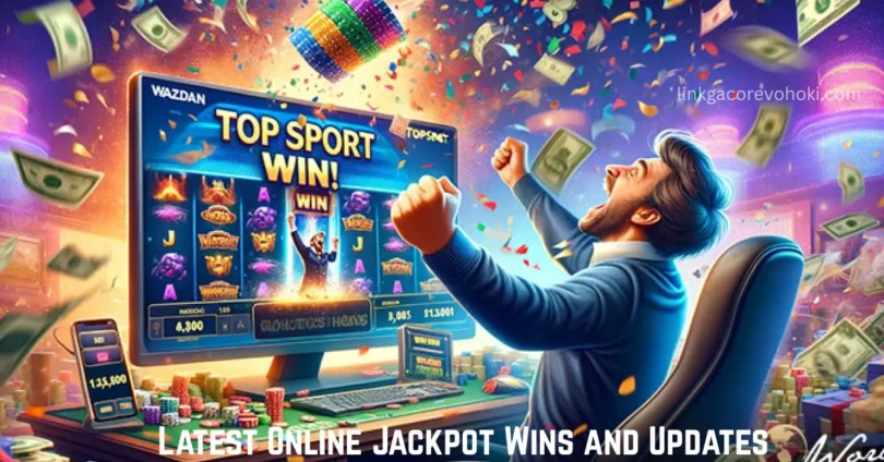 latest online jackpot wins and updates