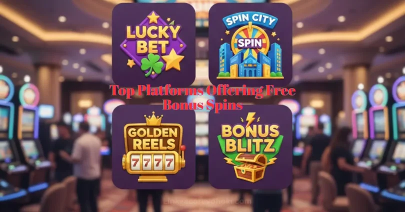 top platforms offering free bonus spins